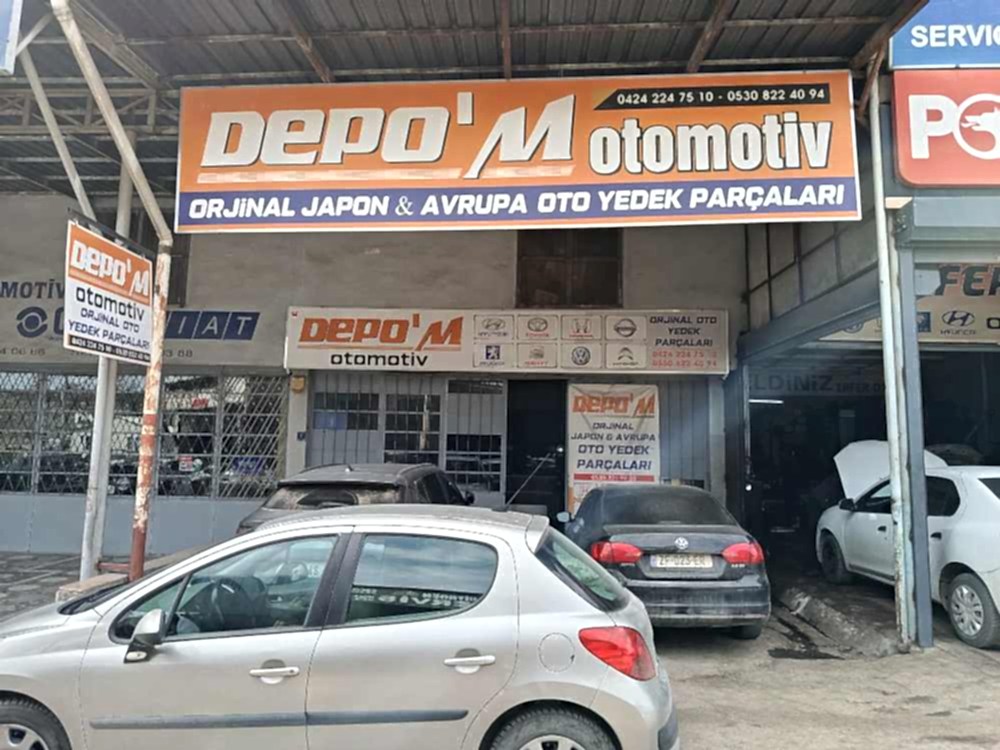 Depom Japon Kore Oto Yedek Parça Elazığ